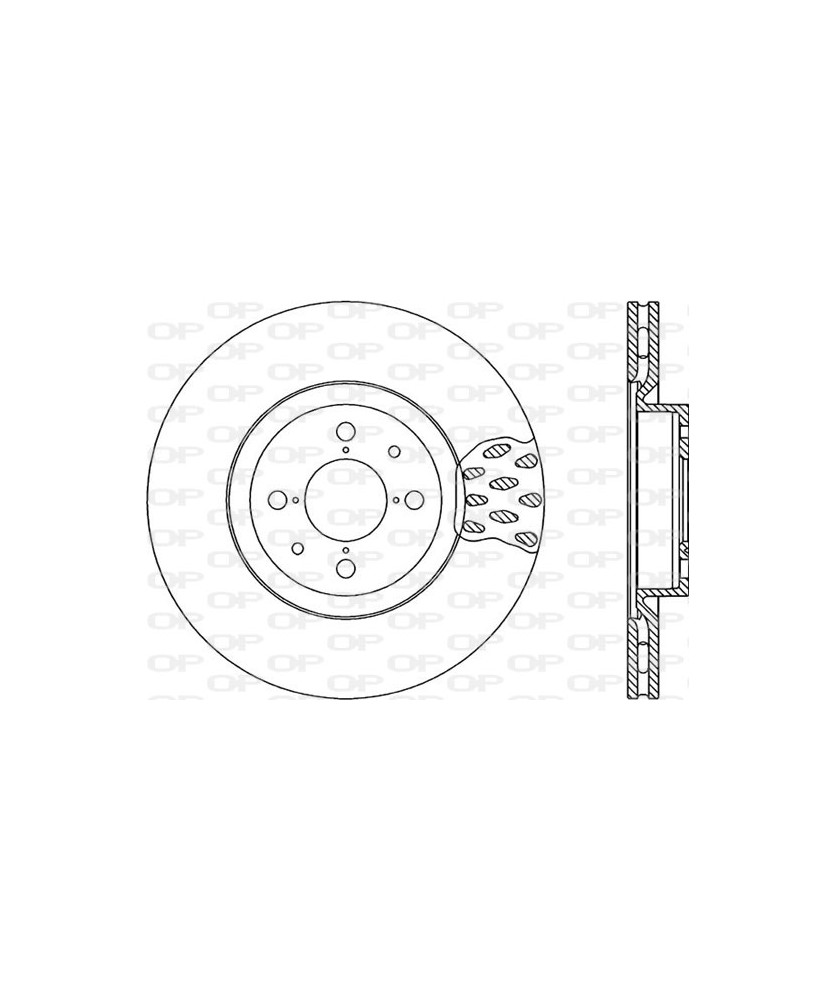 DISCHI FRENO  BRAVO MAREA STILO D.288   ANTERIORE VENTILATO