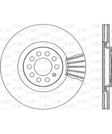 DISCO FRENO  A3 TT GOLF V DIAMETRO   31 ANTERIORE VENTILATO