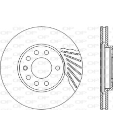 DISCO FRENO  ASTRA ZAFIRA D.280      VENTILATO