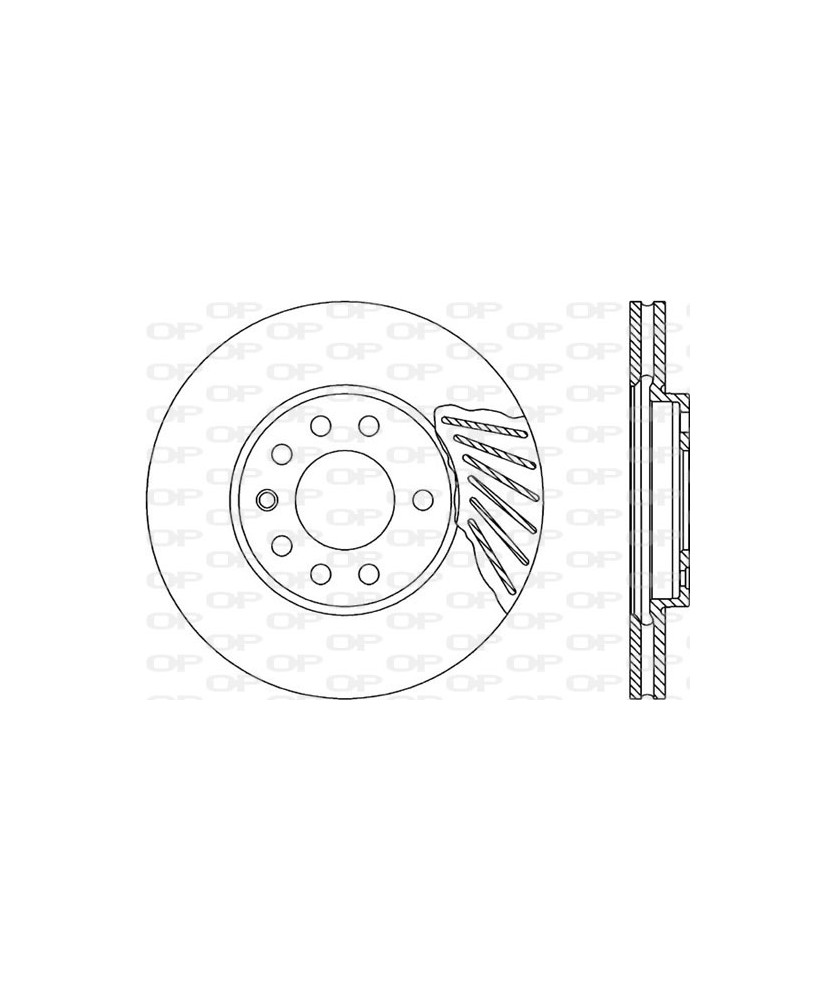 DISCO FRENO  ASTRA ZAFIRA D.280      VENTILATO