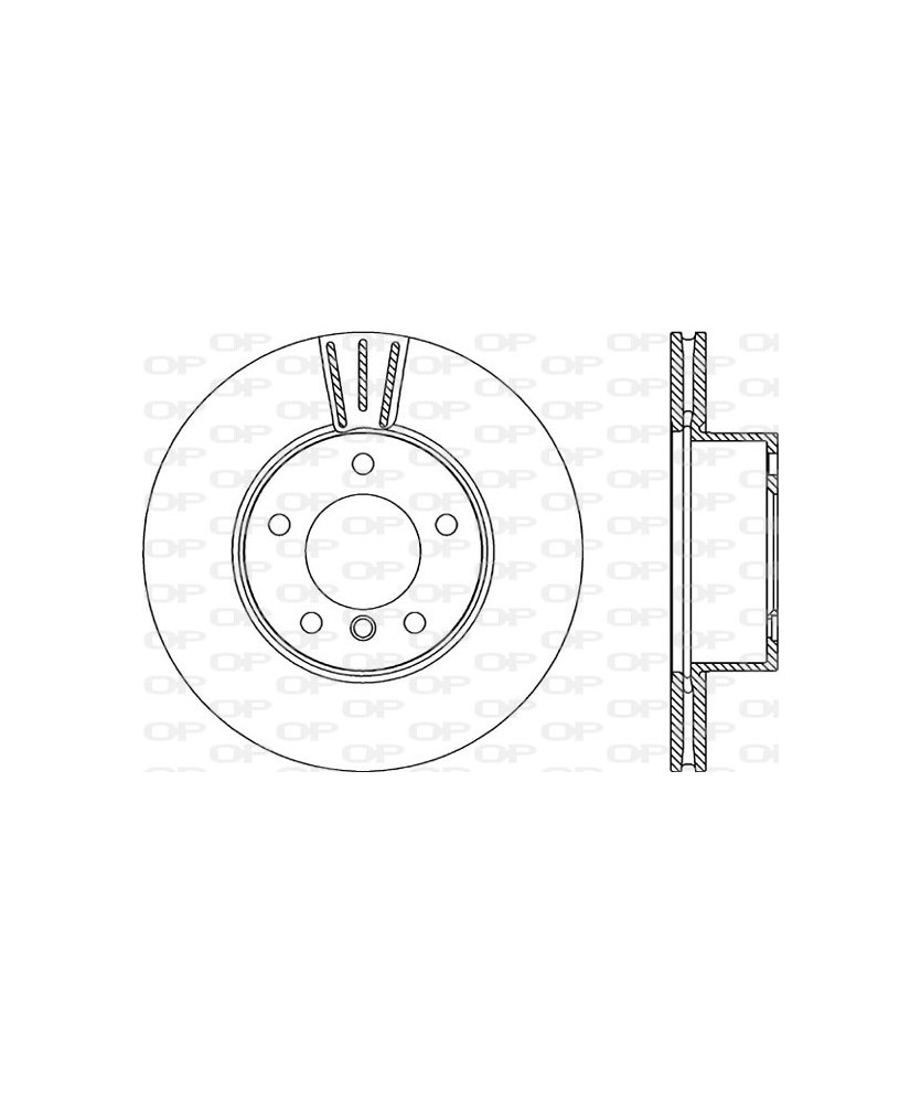 DISCHI FRENO  SERIE 1 SERIE 3 DIAMETR 300 ANTERIORE VENTILATO