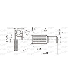 KIT GIUNTO L.RUOTA  FIESTA V TDCI