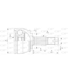 GIUNTO OM. GRANDE PUNTO 1 3MJT-       CORSA MTJ-CORSA CDTI