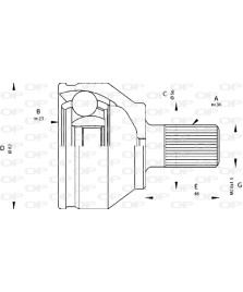 GIUNTO OMOCINETICO C-MAX