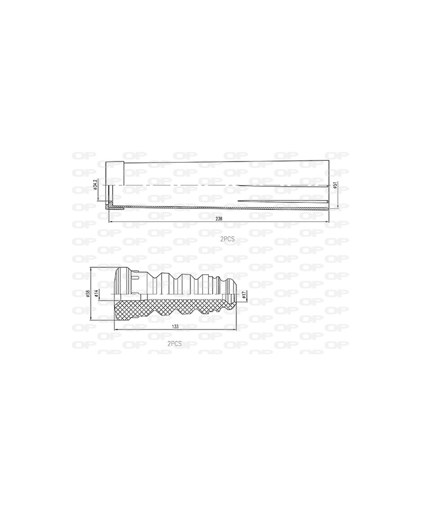 KIT PARAPOLVERE (2 TAMPONI + 2 CUFFIE)   POST.FOCUS C-MAX