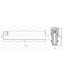 KIT PARAPOLVERE (2 TAMPONI + 2 CUFFIE)   FORS KUGA II