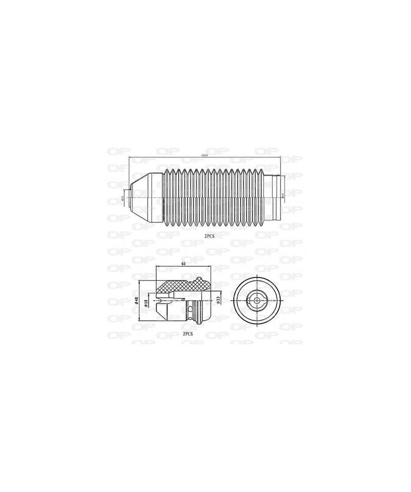 KIT PARAPOLVERE (2 TAMPONI + 2 CUFFIE)   ANT.POLO  95