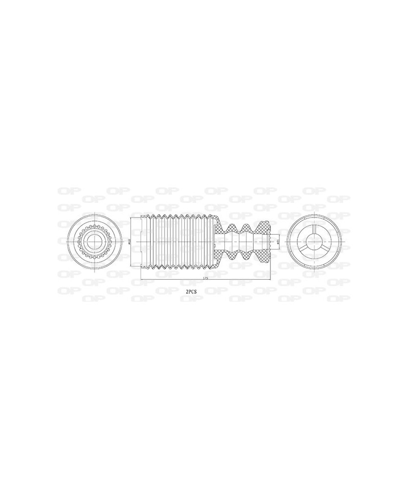 KIT PARAPOLVERE (2 TAMPONI)               C-CROSSER PEUT 4007 4008