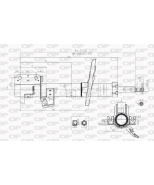 AMMORTIZZATORE NI NOTE 1.5DCI ANT DX