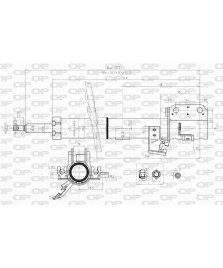 AMMORTIZZATORE NI NOTE 1.5DCI ANT SN