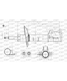 AMMORTIZZATORE ANT.(SX)DOBLO(152) [2010]