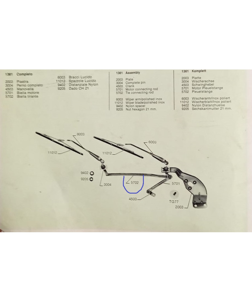 ASTA TERGI 500F L R GIARGIA PIOLO DA 5 6