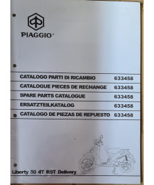 CATALOGO PARTI DI RICAMBIO LIBERTY 50 4T RST DELIVERY