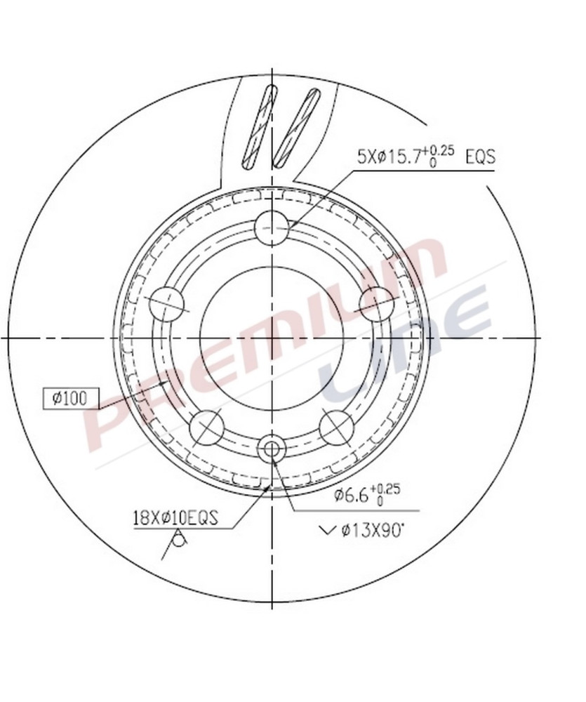 DISCO FRENO  FABIA DIAMETRO 239     ANTERIORE VENTILATO