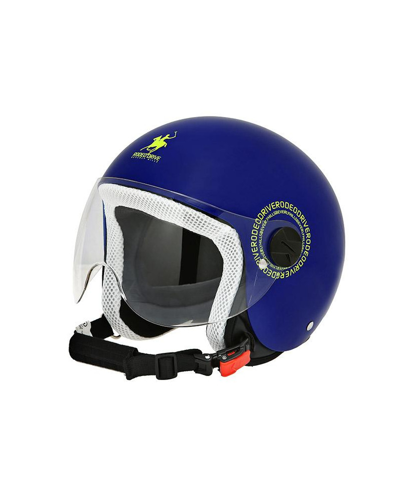 CASCO KID RODEO BLU ROYAL/GIALLO FLU L