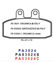 PASTIGLIE FRENO SCARABEO 125-500 APRILIA