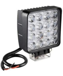 FARI A 16LED 48W QUAATO                Da Lavoro Da 3W Di Profondit  Auto Barc