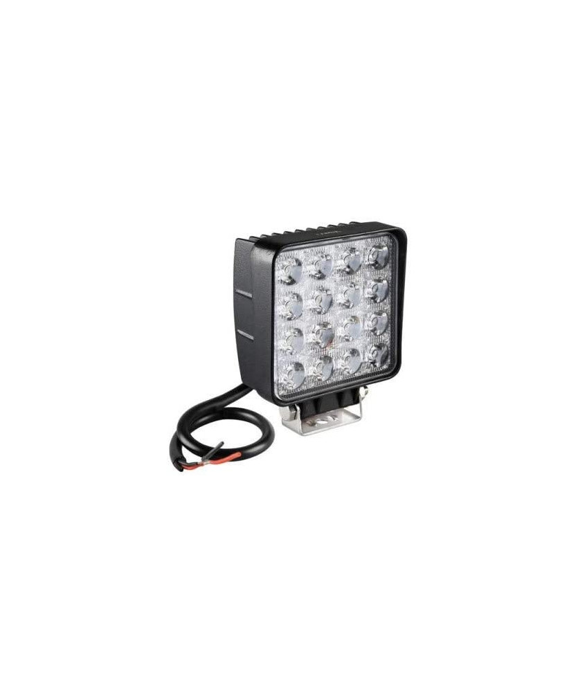 FARI A 16LED 48W QUAATO                Da Lavoro Da 3W Di Profondit  Auto Barc