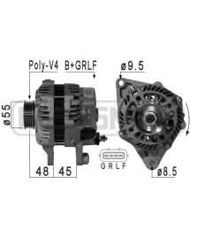 ALTERNATORE-  451--TT BENZINA-800-1 800-1000CC_