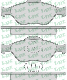 PASTIGLIE ANTERIORE  FIESTA 00--      C-MAX - C30 V50