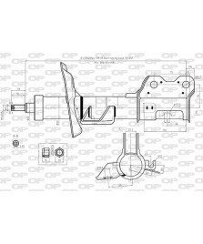 AMMORTIZZATORE ANTERIORE DX MOKKA