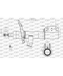 AMMORTIZZATORE ANTERIORE TWINGO III     FOURTWO