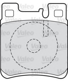 PASTIGLIE POSTERIORI CLASSE C W202/3 - CLASSE E W210