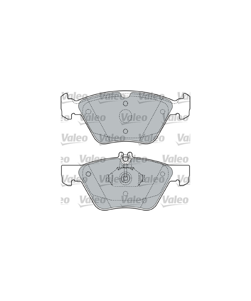 PASTIGLIE ANTERIORI CLASSE E W210 - CLK