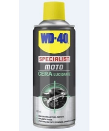 CERA LUCIDANTE MOTO 400 ML AL SILICONE  RCODATO PER ALLUO E CROMATURE