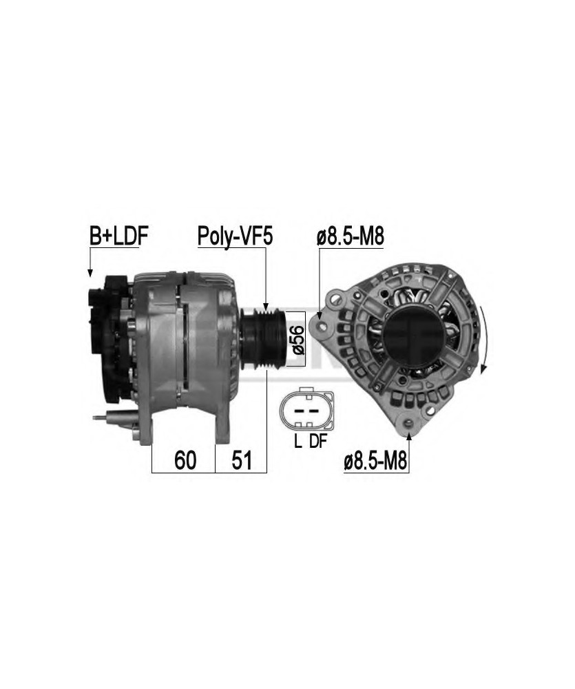 ALTERNATORE AROSA LUPO