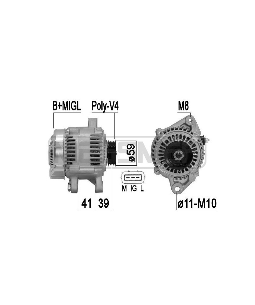 ALTERNATORE -  YARIS  YARIS VERSO