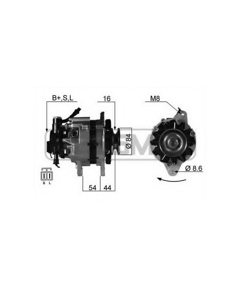 ALTERN. L30014VOLT60AH