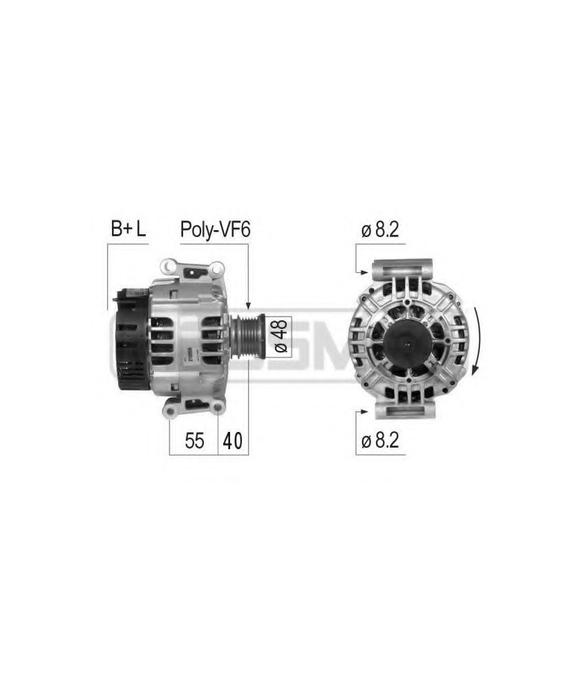 ALTERNATORE 14V 115A