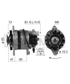 ALTERN.  ASTRA F 12V-70A