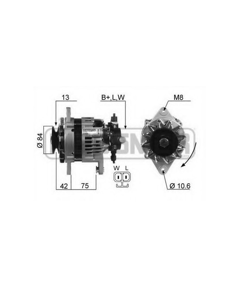 ALTERN.ASTRA F (HTBLR170-505B) 14V-70A