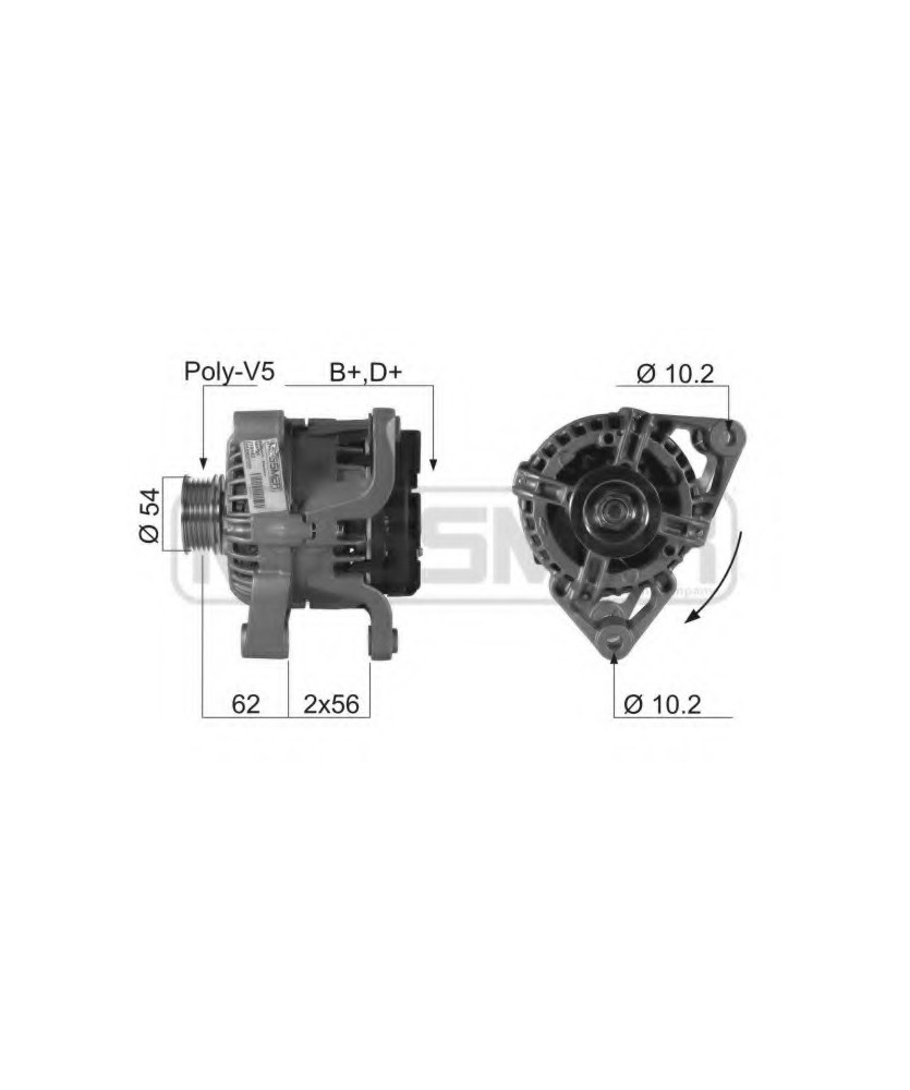 ALT. - 12V 70A -  - AGILA