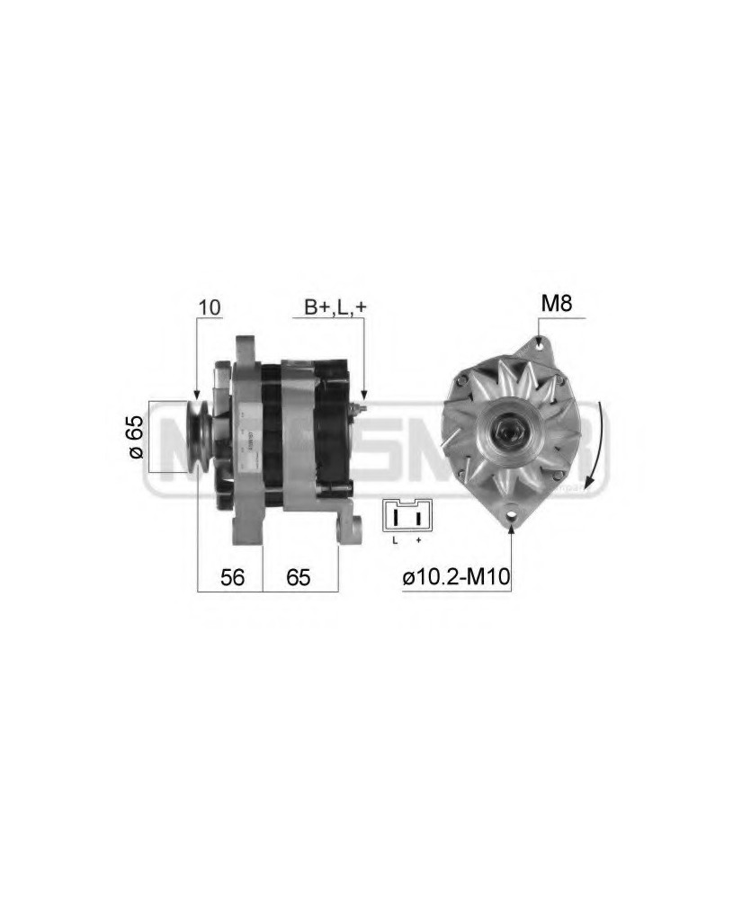 ALT. - 12V 60A -  - 19