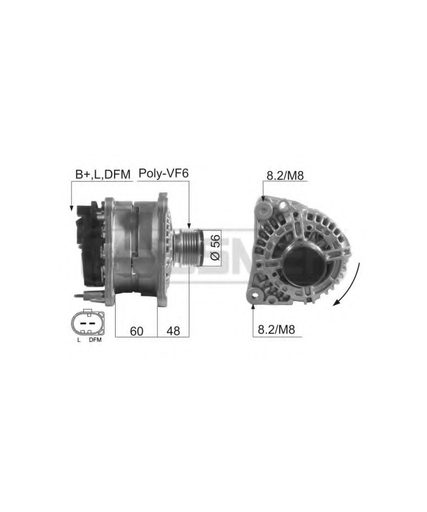 ALTERNATORE // 14V 90AH