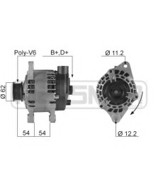 ALTERN.  BRAVA (182) 12V-100AH