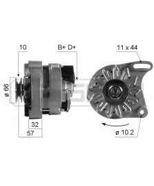 ALTERNATORE  UNO-PANDA-Y10 FIRE 45A