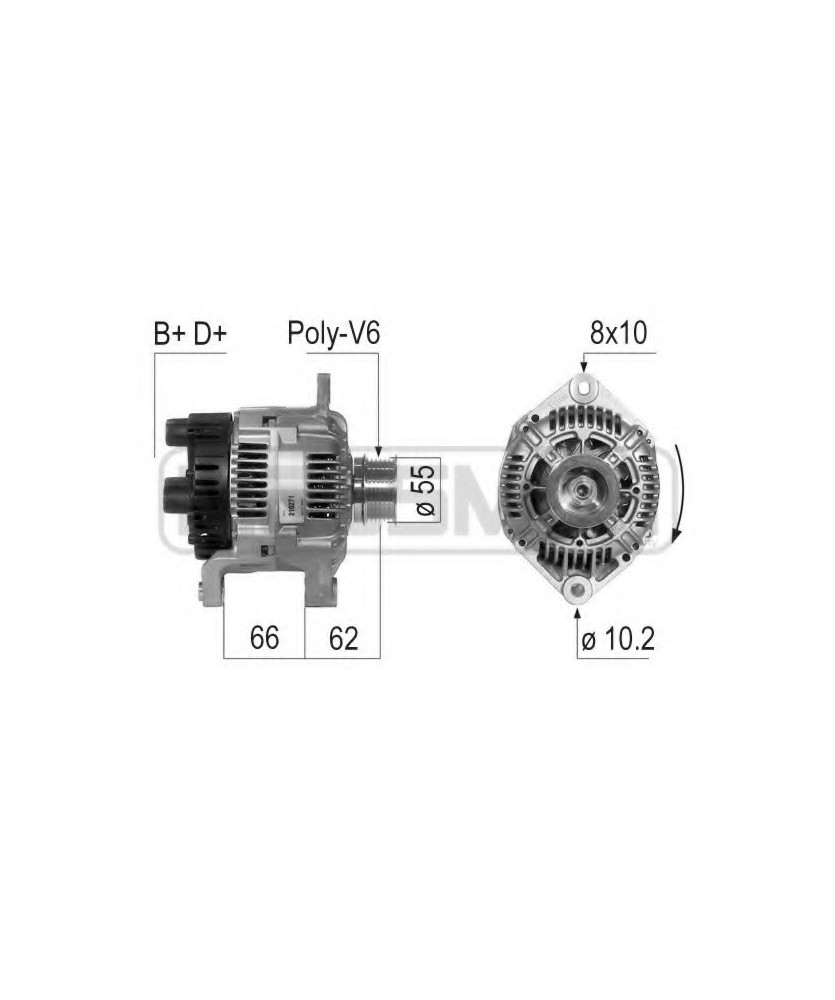 ALTERNATORE FIAT DUCATO 94 06 14V 110AH