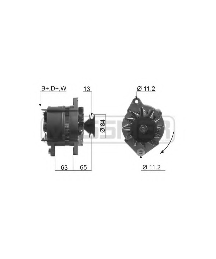 ALT BOSCH 0120469048 24V 55Amp PV1        EUROCARGO-EU