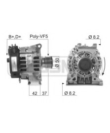 ALTERN.  CLASSE A 12V-90A