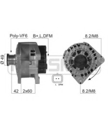 ALT VALEO SG12B071 12V 125Amp PFR6       ALTERNATORE  12V - 125 A6 GOLE