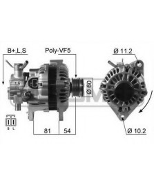 ALTERNATORE -  TERRAN        CARNIVAL 110A-14V