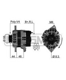 ALTERNATORE  12V - 60A