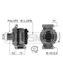 ALTERNATORE -  JUMPER  DUCATOTRANSIT  TRANSIT TOURNE 150AH