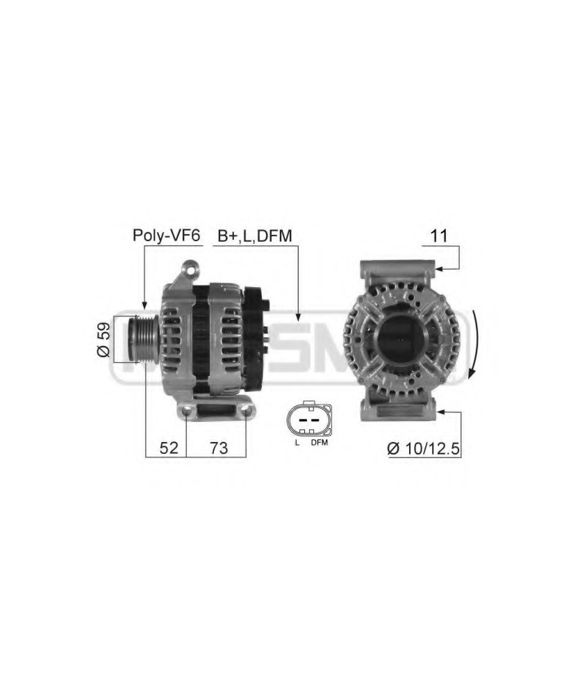 ALTERNATORE -  JUMPER  DUCATOTRANSIT  TRANSIT TOURNE 150AH