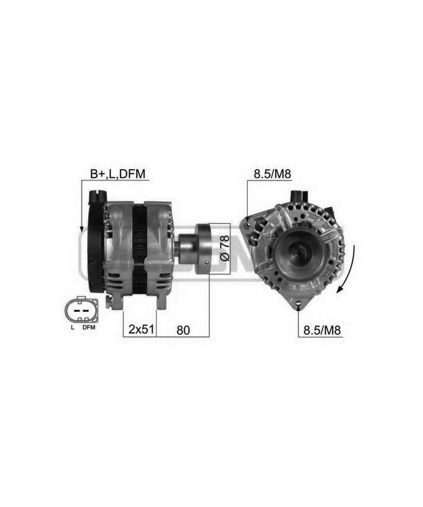 ALTERNATORE  GALAXI MONDEO