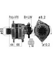 ALTERNATORE  COMBO CORSA 100AH